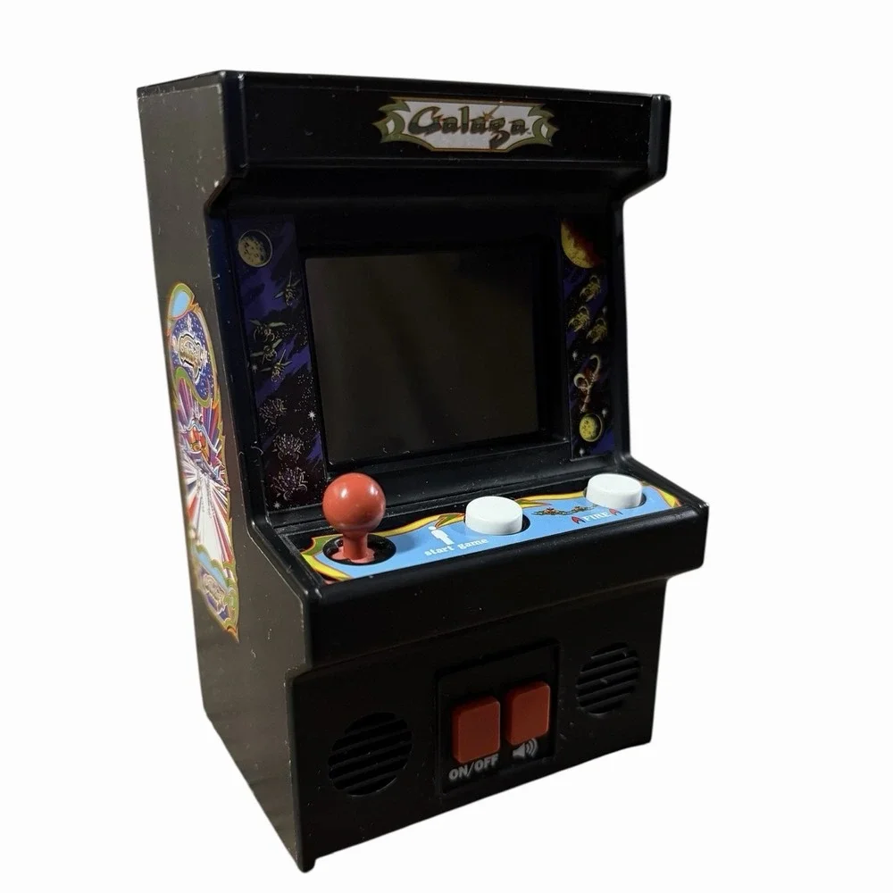 Arcade Classics Galaga Retro Mini Arcade Game Basic Fun 09622 TESTED WORKS‎ 2018